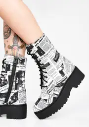 [Current Mood] Breaking News Combat Boots