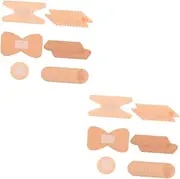 Baluue Sets First Aid Bandages Breathable Finger Tape Pads for Wounds Small Adhesive Bandage Stickers Care Patch for Ages Pcs