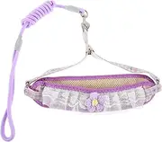 Abaodam Adjustable Pet Harness and Leash No Pull for Small Medium Dogs and Cats Nylon Stylish Harness for Walking