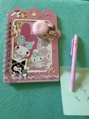 Pink Melody Notebook & Pen Set