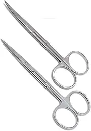 Round Pattern Multi Color EMT Medical Lister Bandage Scissors 3.5" (8.9cm), Stainless Steel