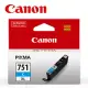 CANON CLI-751XL-C 原廠藍色高容量XL墨水匣