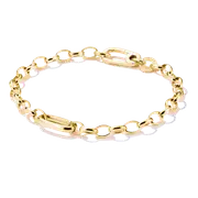 Buy Charm bracelet with Connect link Gold by Thomas Sabo online - THOMAS SABO Australia