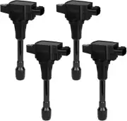 Set of 4, Ignition Coils Pack Compatible with Altima Cube Sentra Rogue Select