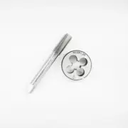 M12*1 M12*1.25 Set of Tap+Die Right Hand Metric Threading HSS&Carbon Steel