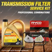 Ryco Transmission Filter + Full Synthetic Oil Kit for Holden Astra LC LD TR 4CYL