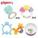 《Pigeon 貝親》固齒器x4入(6個月起)+RODY兒童碗