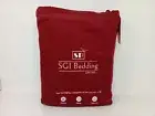 SB SGI Egyptian Cotton Bedding – King Size, 1000 Thread Count, Egyptian Cot RED