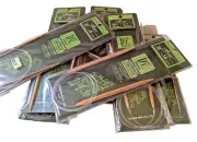Set of Clover Circular Bamboo Premium Needles US Size 0 16" long