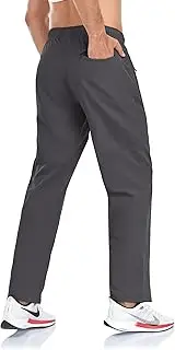 [Rapoo] Men's Sweatpants Zipper Pockets Lightweight Exercise Pants Running Workout Sports