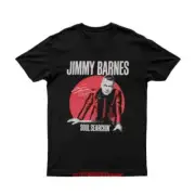 Jimmy Barnes T Shirt, Australian Ausrock Jimmy Barnes Shirt, 1970s 1980s P