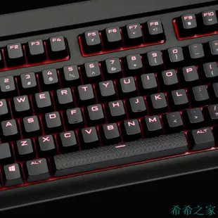 希希之家Corsair STRAFE K65 K70 Logitech G710鍵盤鍵帽的背光空間鍵帽