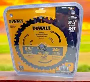 DEWALT Circular Saw Blade, 8 1/4 Inch, 24 Tooth, Framing & Ripping (DWA181424)