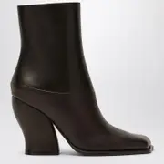 [Loewe] Onda black/dark brown ankle boot 39 IT Black