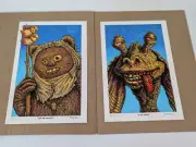 EMEK Stoned Wars 5 V Handbill Sticker Art Print Set Jar Jar Binks Yub Jub #/500