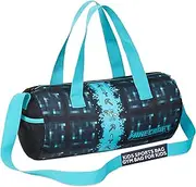Minecraft Sports Bag Children's Travel Bag Boys Sports Bag Girls Shoulder Bag Teenager with Adjustable Shoulder Strap