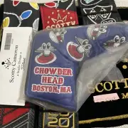 Scotty Cameron 2022 US Open Limited Chowder Head Navy Clamshells Headcover RARE