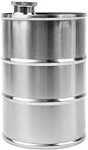 NUZAMAS 304 Stainless Steel Wine Flasks 750ml Leakproof Drinking Flask Portable Leak-Proof Container Metal Oil Drum Portable Bottle for Outdoor Travel Camping Bars