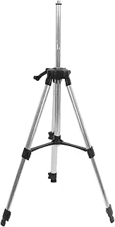 Level Tripod, Extendable Height Aluminum Tripod with Bubble Level, Collapsible Legs, Non Skid Feet and Carrying Pouch, Self Levelling Horizontal Measuring Level Stand