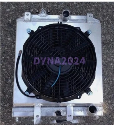 NEW Aluminum Radiator +Fan+Shroud For 1992-2000 Honda Civic 1.5 1.6