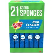 21 PK Scotch-Brite Non Stick Scrub Sponges