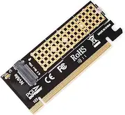 M.2 NVME SSD to Pcie 3.0 X16 Adapter M Key Interface Expansion Card