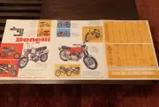BENELLI 1972 SALES BROCHURE TORNADO COBRA TRAIL VOLCANO BUZZER DYNAMO SS COUGAR
