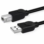 Universal USB Printer Cable for Brother HP Epson Canon Xerox Male Type A to B 1.5M/3M/5M