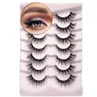 Lashes Mink False Eyelashes Natural Wispy Lashes Soft Faux Mink A04 (9MM-16MM)