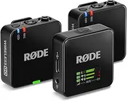 RØDE Wireless GO (Gen 3) – Compact Wireless Mic – Pristine Audio, 32-bit Float Recording, Automatic Level Control, for Phones, Cameras and Computers