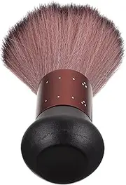 SHERCHPRY 1Pc Comfortable Neck Duster Brush for Hair Cleaning Lightweight Broken Hair Sweeping Brush with Handle for Barbershops and Home Use