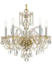 Crystorama 5-Light Traditional Crystal Chandelier NoSize NoColor