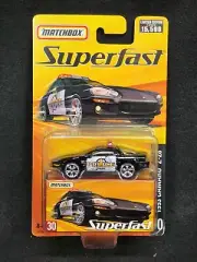 Matchbox Superfast 1993 Camaro Z-28 Police State Trooper