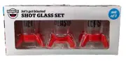 Big Mouth Inc. Let's Get Blasted Shot Glass Set - Set of 3