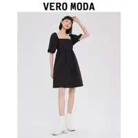 在飛比找ETMall東森購物網優惠-Vero Moda奧萊氣質黑色連衣裙