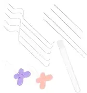 KOCKSHION Jewelry Making Kit Beading Needles Set 11 Pieces Bead Threading Tools for DIY Bracelets Necklaces Random Color