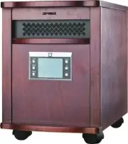 Optimus H-8010 Convection Heater - Infrared - Electric - 1.50 kW - Portable