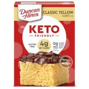 Duncan Hines Keto Friendly Classic Yellow Cake Mix, 10.6 oz