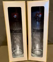 German Ludwig Weissbier Glasses With A Motif Of The Schloss Herrenchiemsee , E6