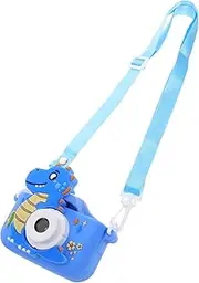 OSALADI Boy Girl Dual Lens Digital Camera for Toddlers Cute Dinosaur Design Photo Video Recording Educational Exploration Toy for Boy Girl