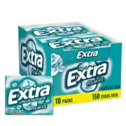 'S Polar Ice Chewing Gum Sugar Free, 15 Sticks Each Pack, Pack of 10 - Sugar-Fr