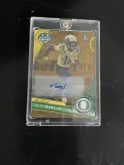 Troy Franklin Gold Auto + Bowman Chrome University 2024 Lot (61 Cards)