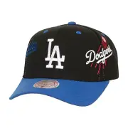 Los Angeles Dodgers Mitchell & Ness Over Bite Pro Crown Snapback Hat