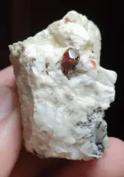 283 Carats Very Nice Luster Quality Garnet with Feldspar Matrix Specimen Afghan