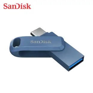 SanDisk Ultra GO 海軍藍 OTG 旋轉隨身碟 32G (SD-DDC3-NB-32G)