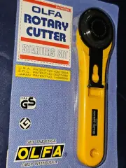 Vintage New Old Stock OLFA Rotary Fabric Cutter Sealed Made in Japan