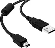 Digital Camera USB Adapter Cable CB-USB5/USB6/USB8 Data Sync Power Supply Charger Cord Compatible With Olympus Digital Cameras