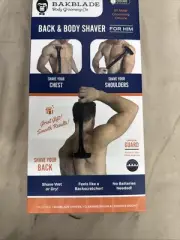 Bakblade Body Grooming Co.Back & Body Shaver For Him #1 Male Grooming Device