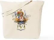 CafePress Immaculate Heart of Mary Tote Bag Natural Canvas Tote Bag, Reusable Shopping Bag