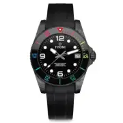 Titoni Seascoper 600 Carbon Diver Swiss Made Automatic 42mm Watch 83600 C-RA-256